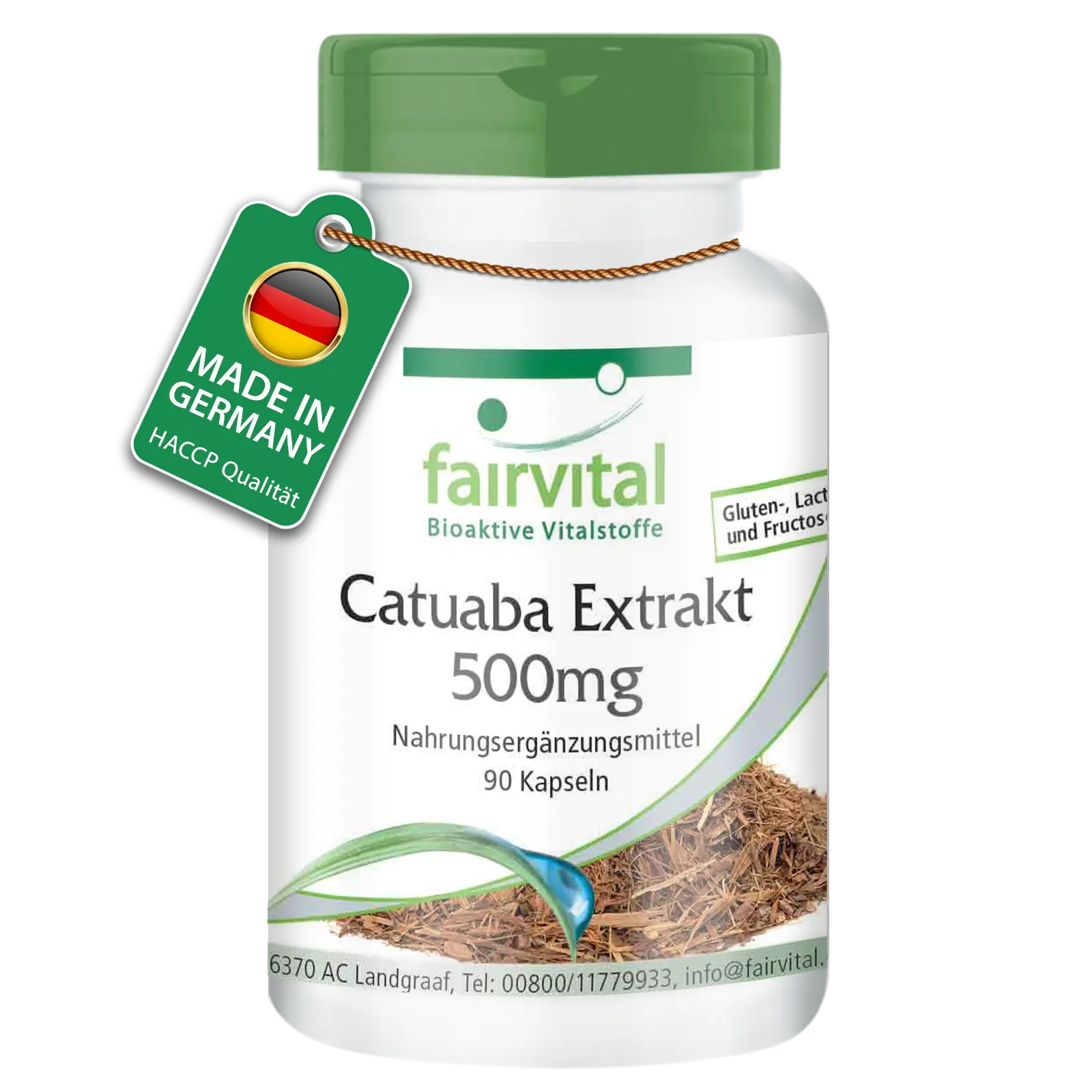 Catuaba Extrakt 500mg | Fairvital