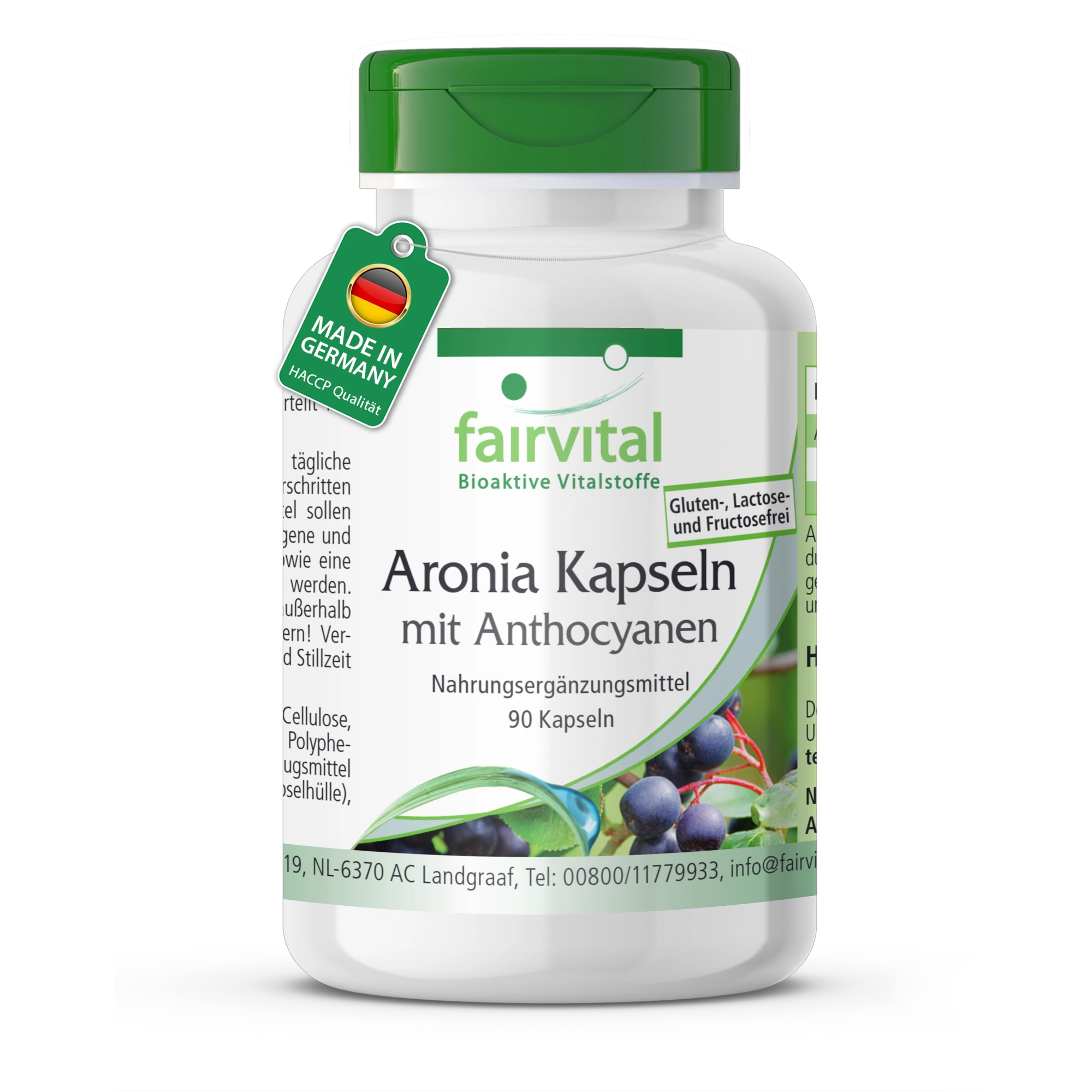 Aronia Kapseln mit Anthocyanen
