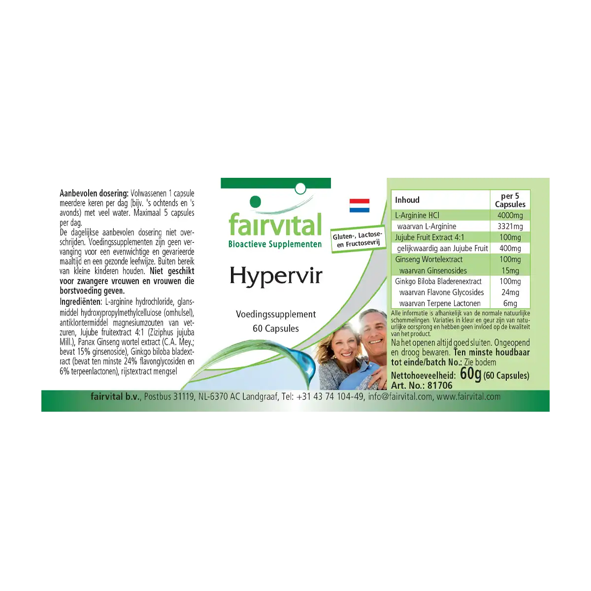 Hypervir - 60 Cápsulas
