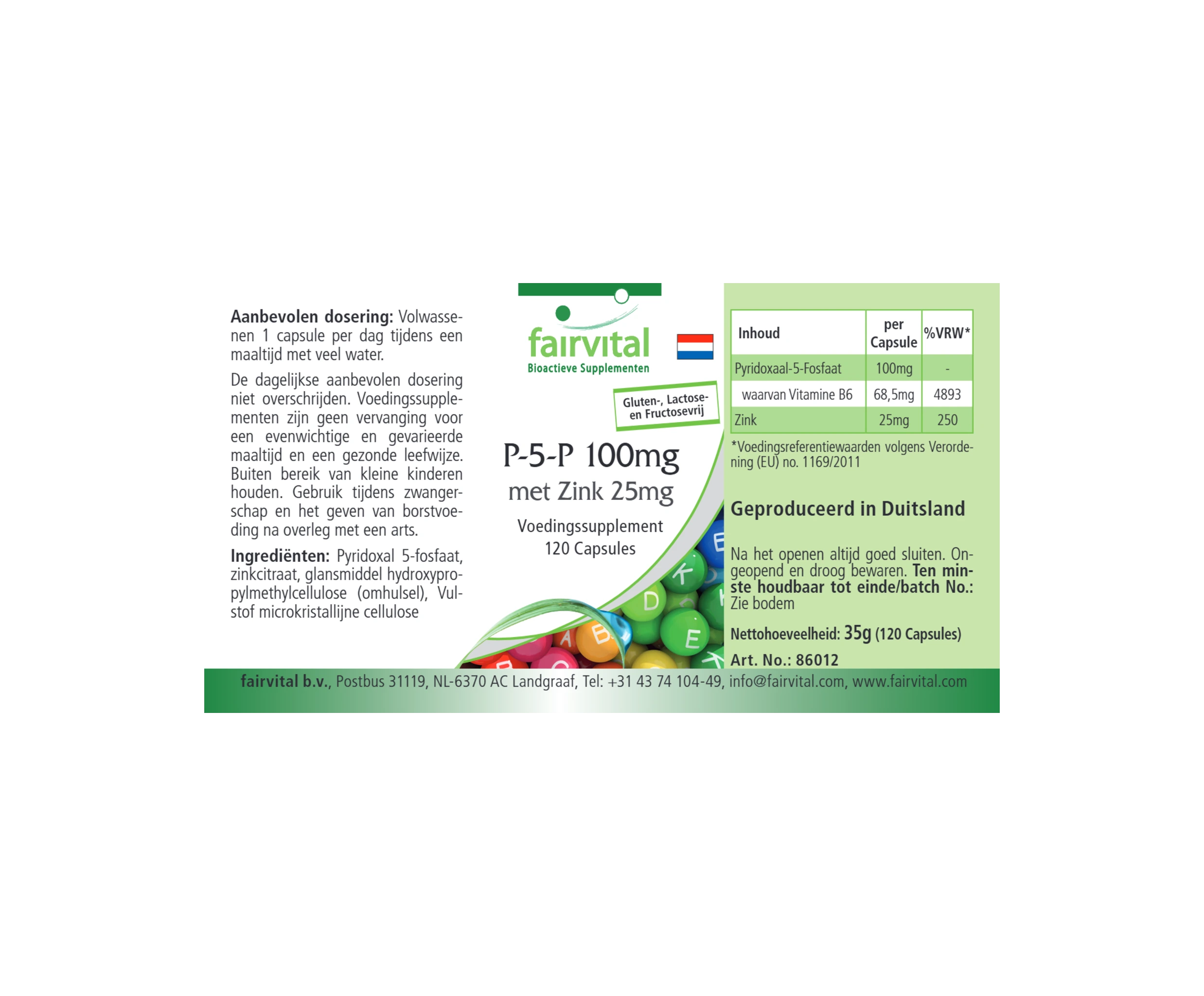 P-5-P 100mg mit Zink 25mg