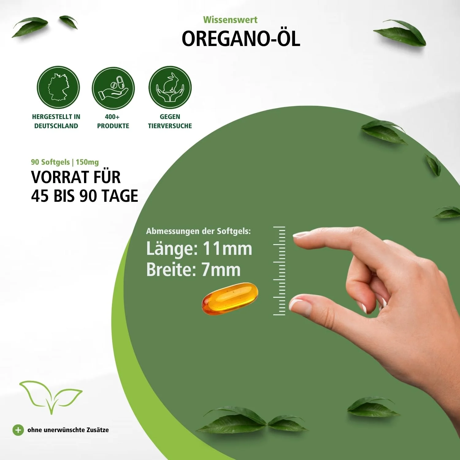 Oregano-Öl 150mg