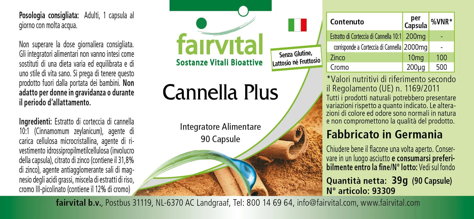 Cannelle Plus - 90 gélules