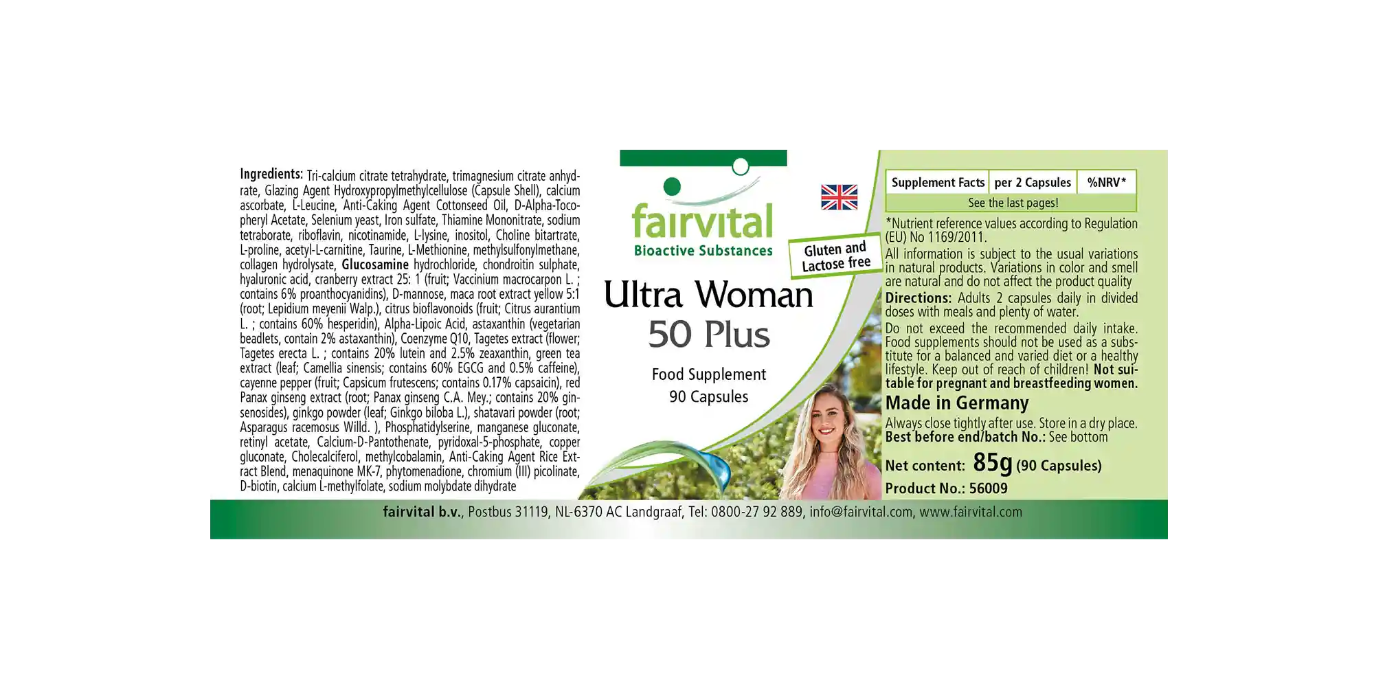 Ultra Woman 50 Plus