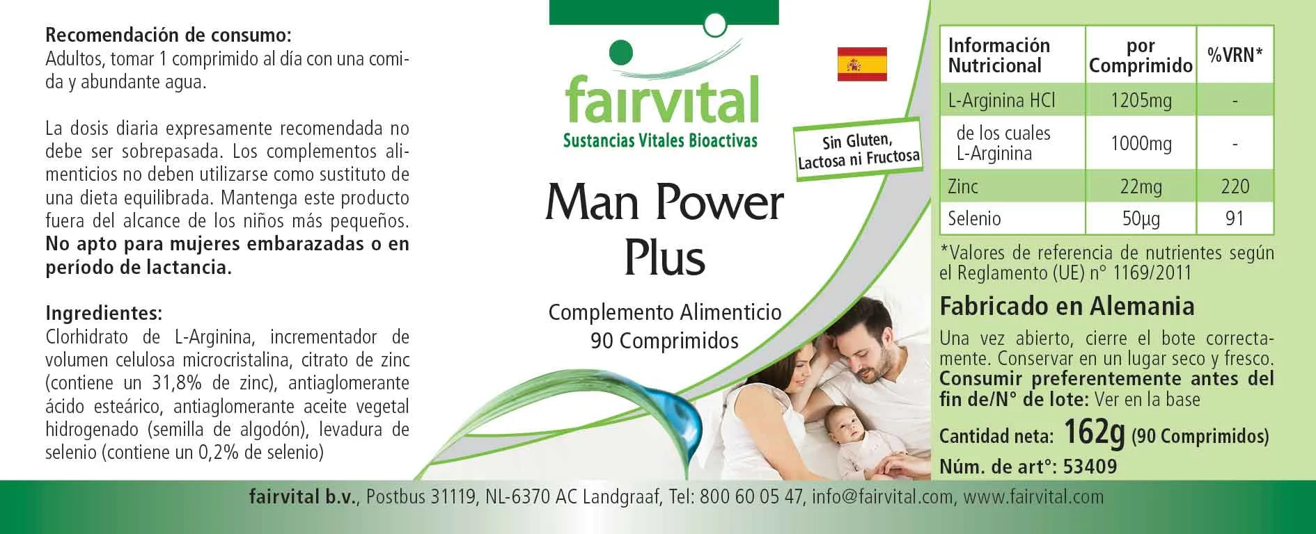 Man Power Plus - 90 Compresse 