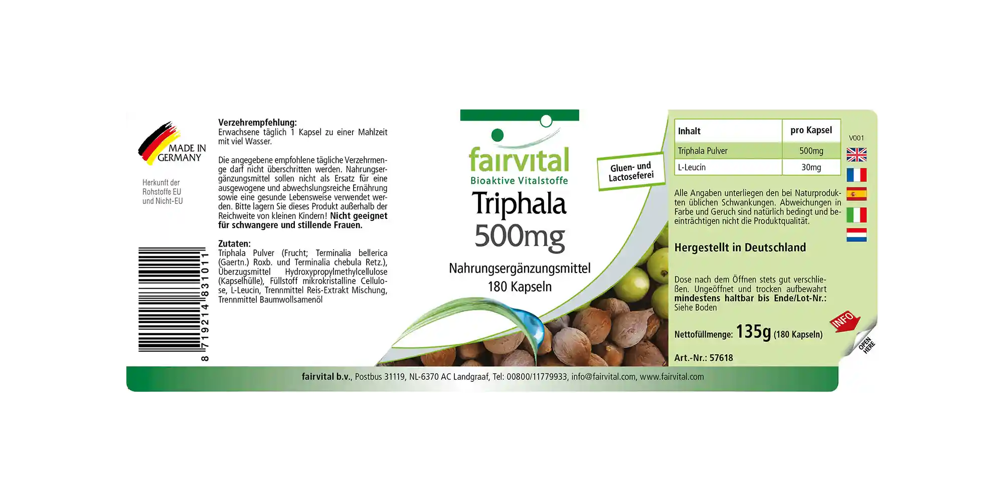 Triphala 500 mg Triphala 500 mg