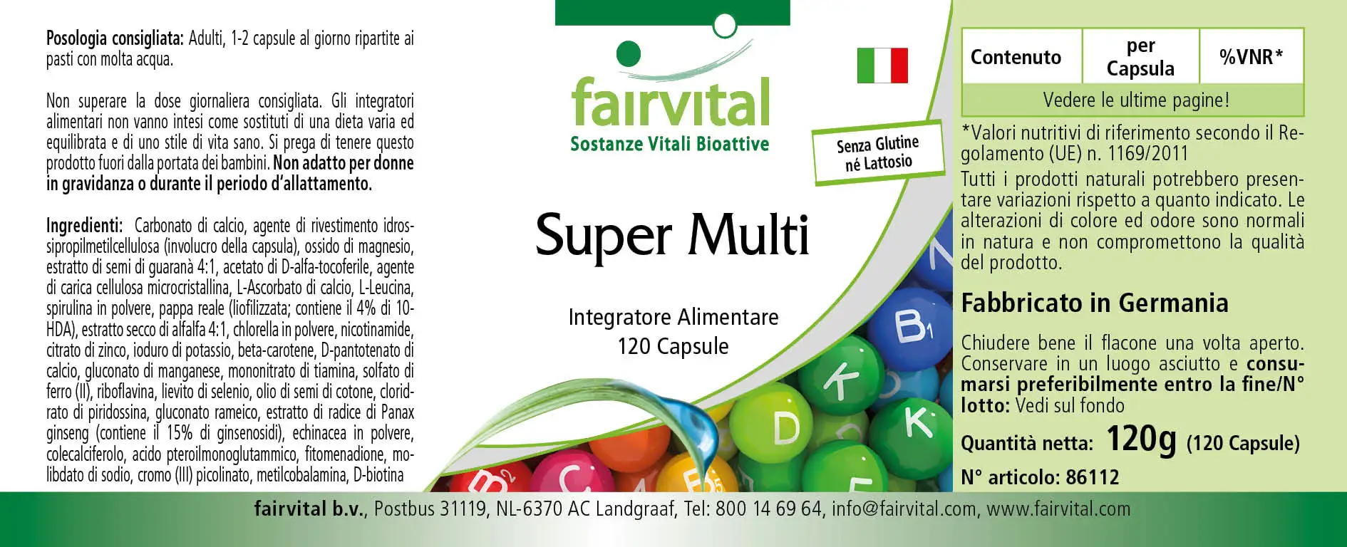 Super Multi - 120 capsules