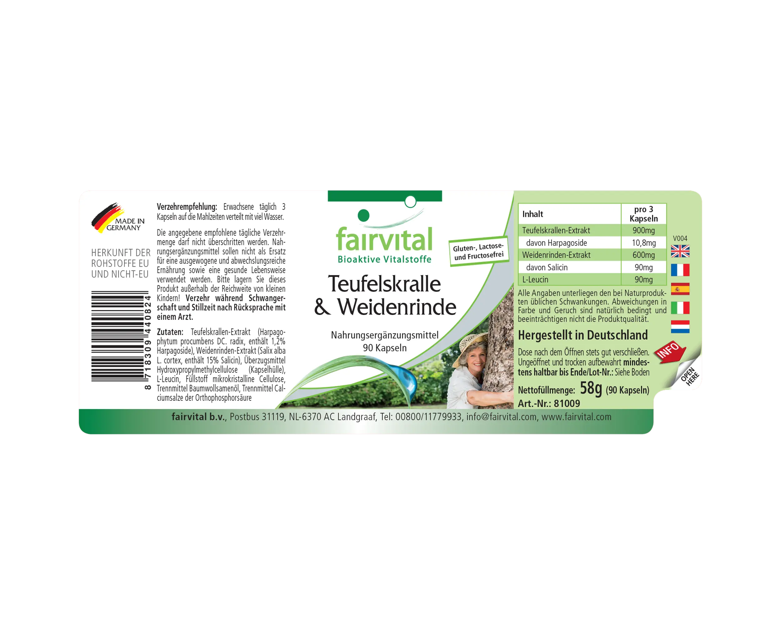Devil's Claw and Willow Bark - 90 Capsules Devil's Claw and Willow Bark - 90 Capsules