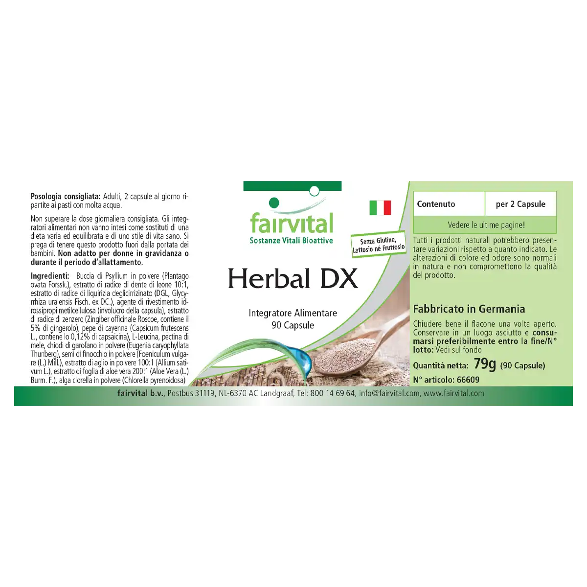 Herbal DX - 90 Capsules