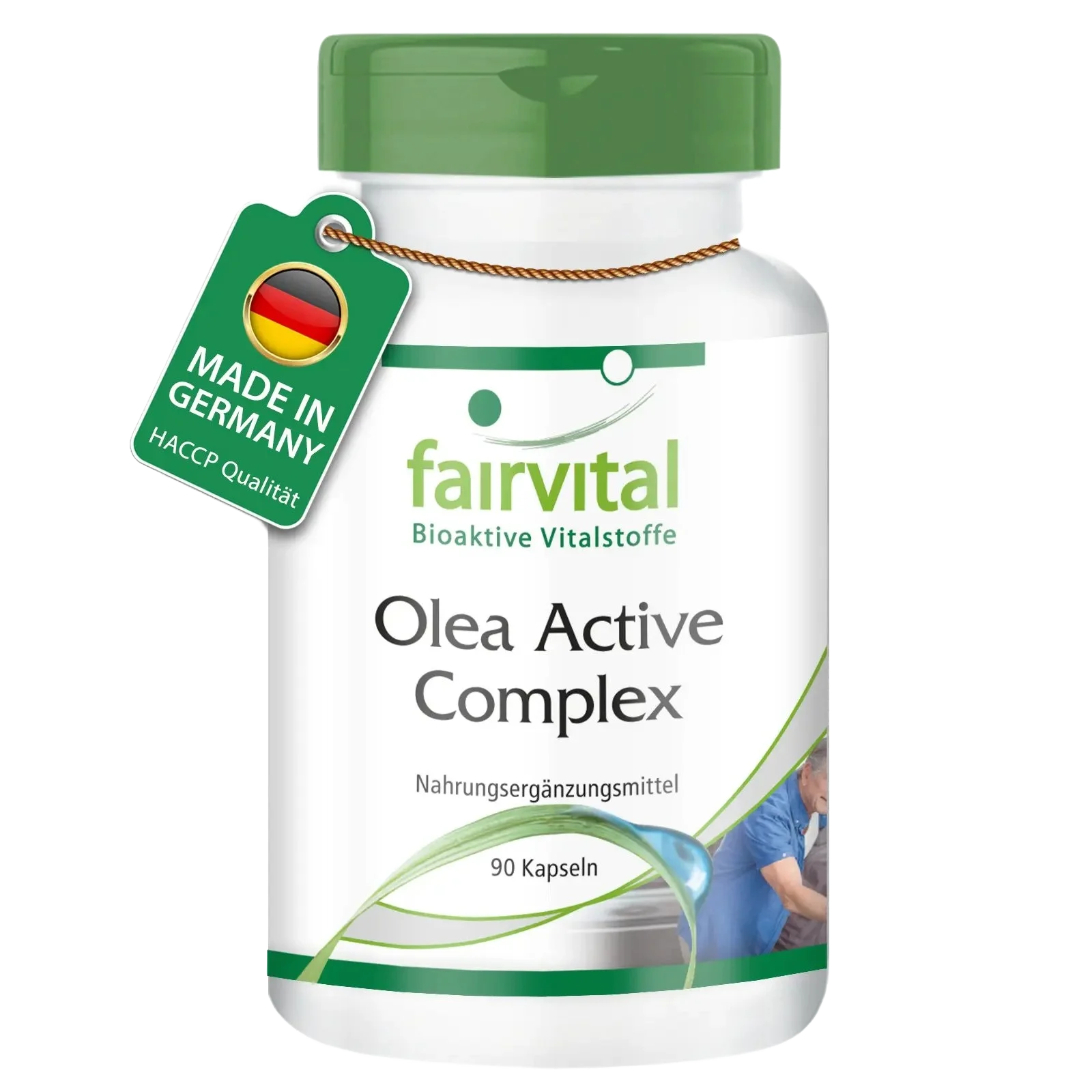 Olea Active Complex- 90 Kapseln- B-Vitamine, Folsäure, Olivenblatt & OPC-Vegan | Fairvital Olea Active Complex- 90 Kapseln- B-Vitamine, Folsäure, Olivenblatt & OPC-Vegan | Fairvital