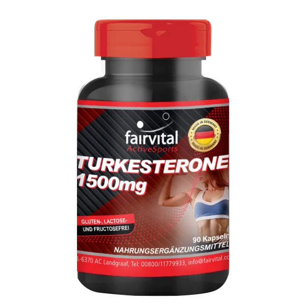 Turkesterone 1500mg - Power Booster | Fairvital