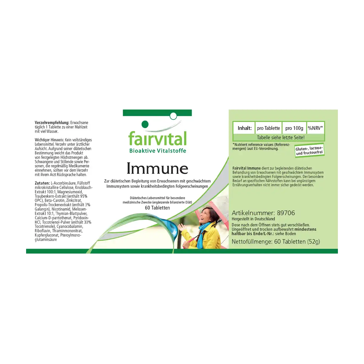 Immuunformule - 60 tabletten