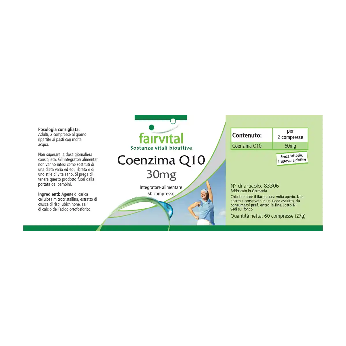 Co-enzym Q10 30mg - 60 tabletten