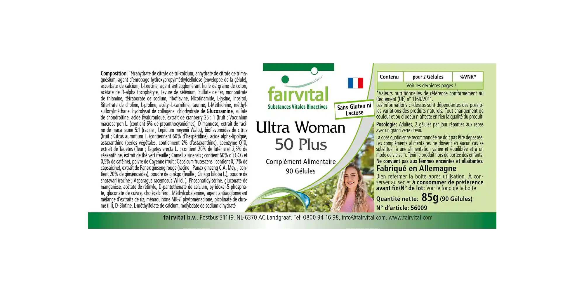 Ultra Woman 50 Plus