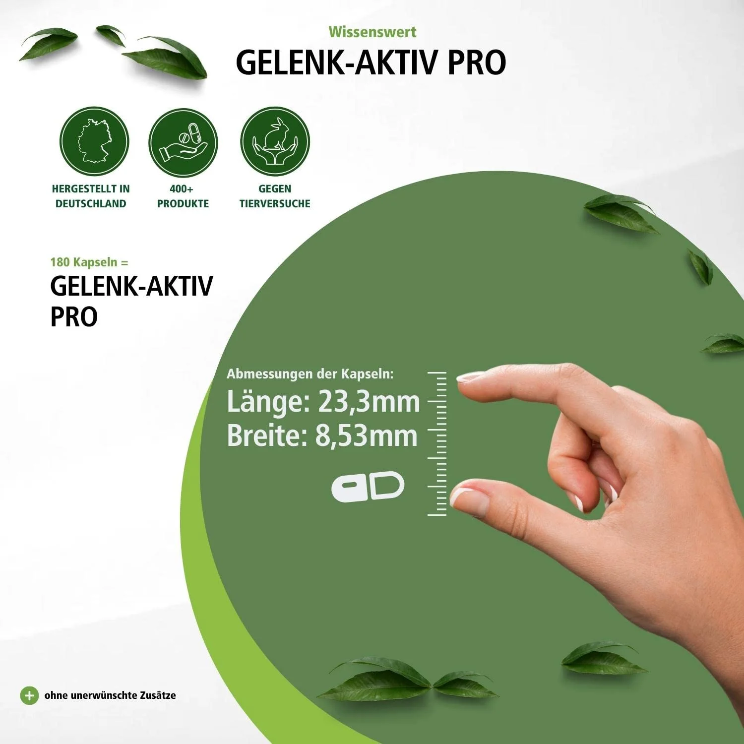 Gelenk-Aktiv Pro - 90 Kapseln - mit Chondrotinsulfat; MSM; Hyaluronsäure; Astaxanthin - Hochdosiert | Fairvital