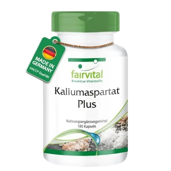 Aspartate de potassium Plus - 180 gélules Aspartate de potassium Plus - 180 gélules