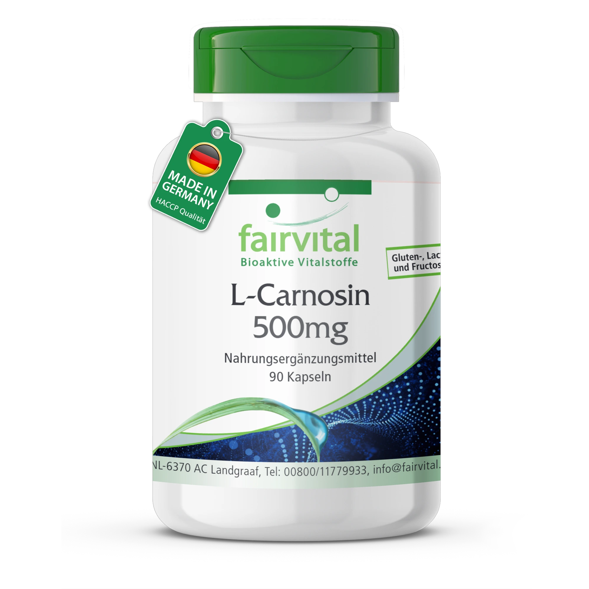 L-Carnosine 500mg - 90 capsule