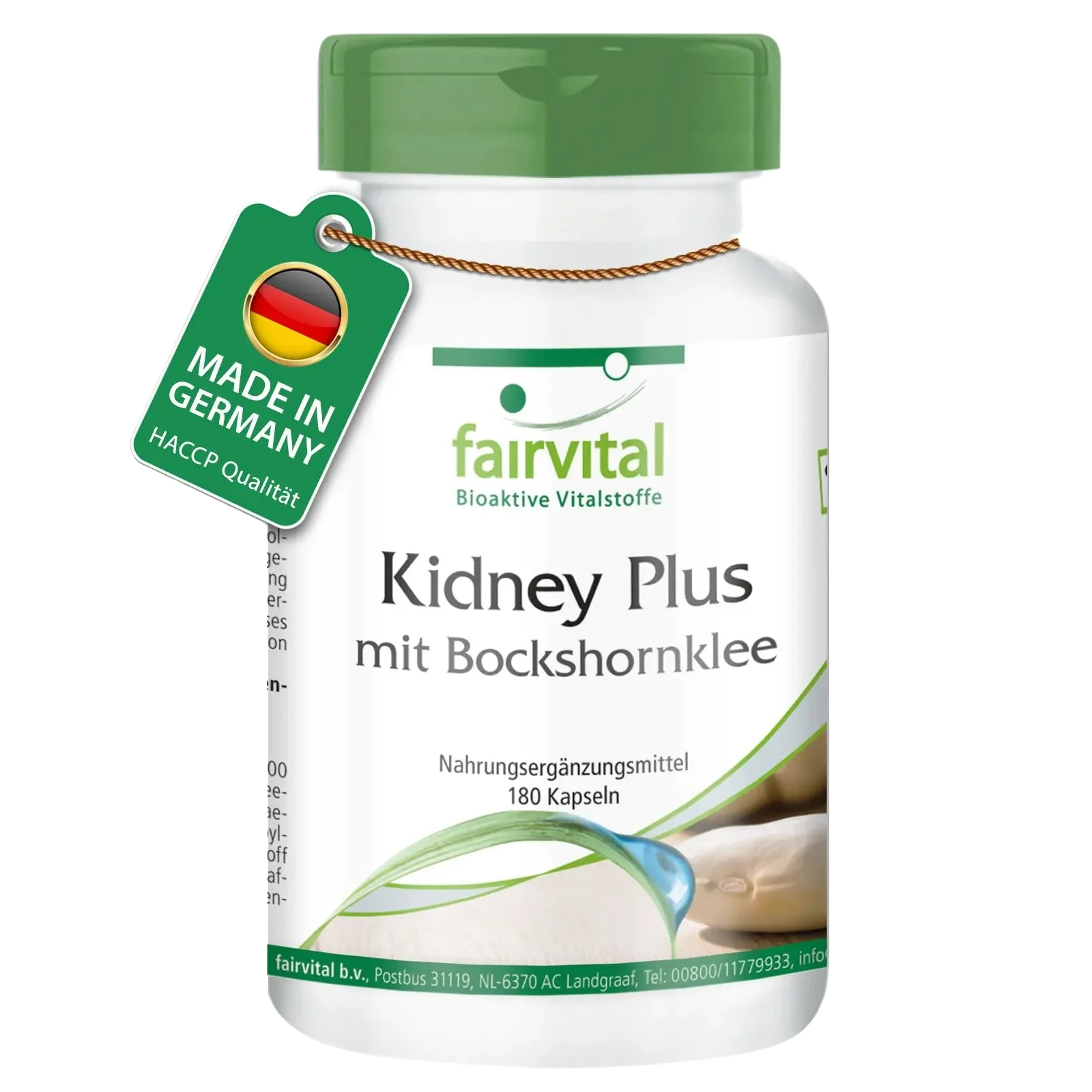 Kidney Plus mit Bockshornklee - 180 Kapseln - mit Chrom - für Blutzuckerspiegel - Vegan | Fairvital Kidney Plus mit Bockshornklee - 180 Kapseln - mit Chrom - für Blutzuckerspiegel - Vegan | Fairvital