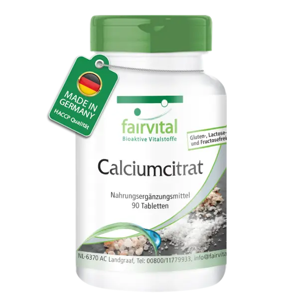 Calcium citrate containing 300mg calcium - 90 tablets
