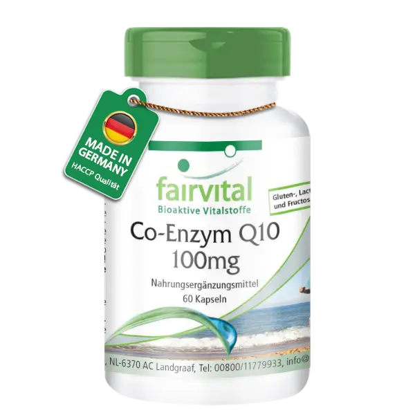 Coenzyme Q10 100mg - 60 gélules Coenzyme Q10 100mg - 60 gélules