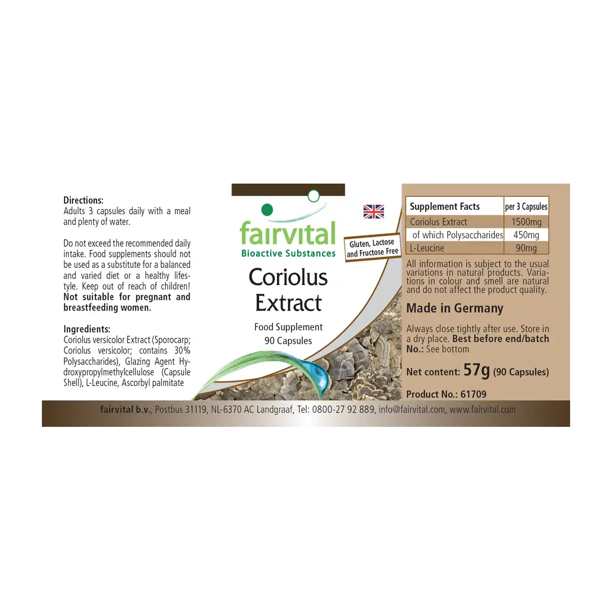 Coriolus Extrakt | Fairvital