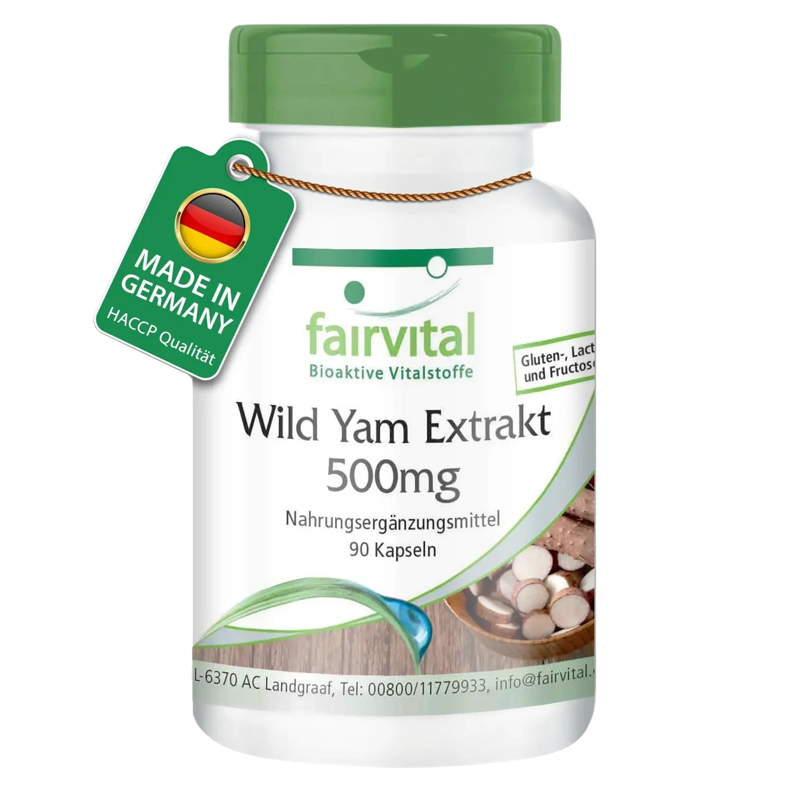 Wild Yam Extract 500mg - 90 Capsules Wild Yam Extract 500mg - 90 Capsules