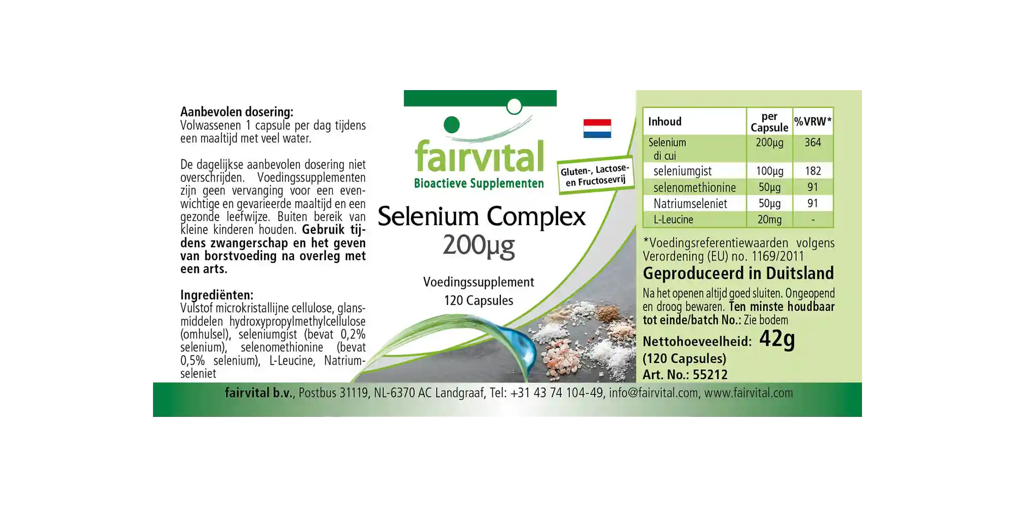 Selenium Complex 200µg - 120 Capsules Selenium Complex 200µg - 120 Capsules