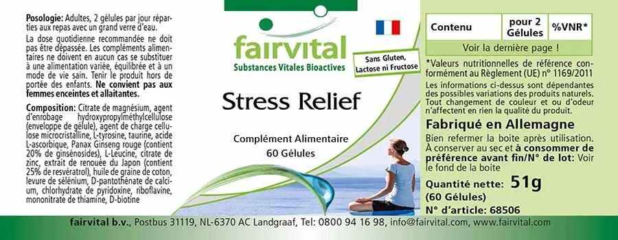 Stress Relief - 60 capsules