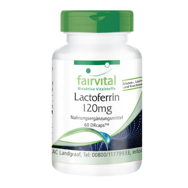 Lactoferrina 120mg - 60 DRcaps™