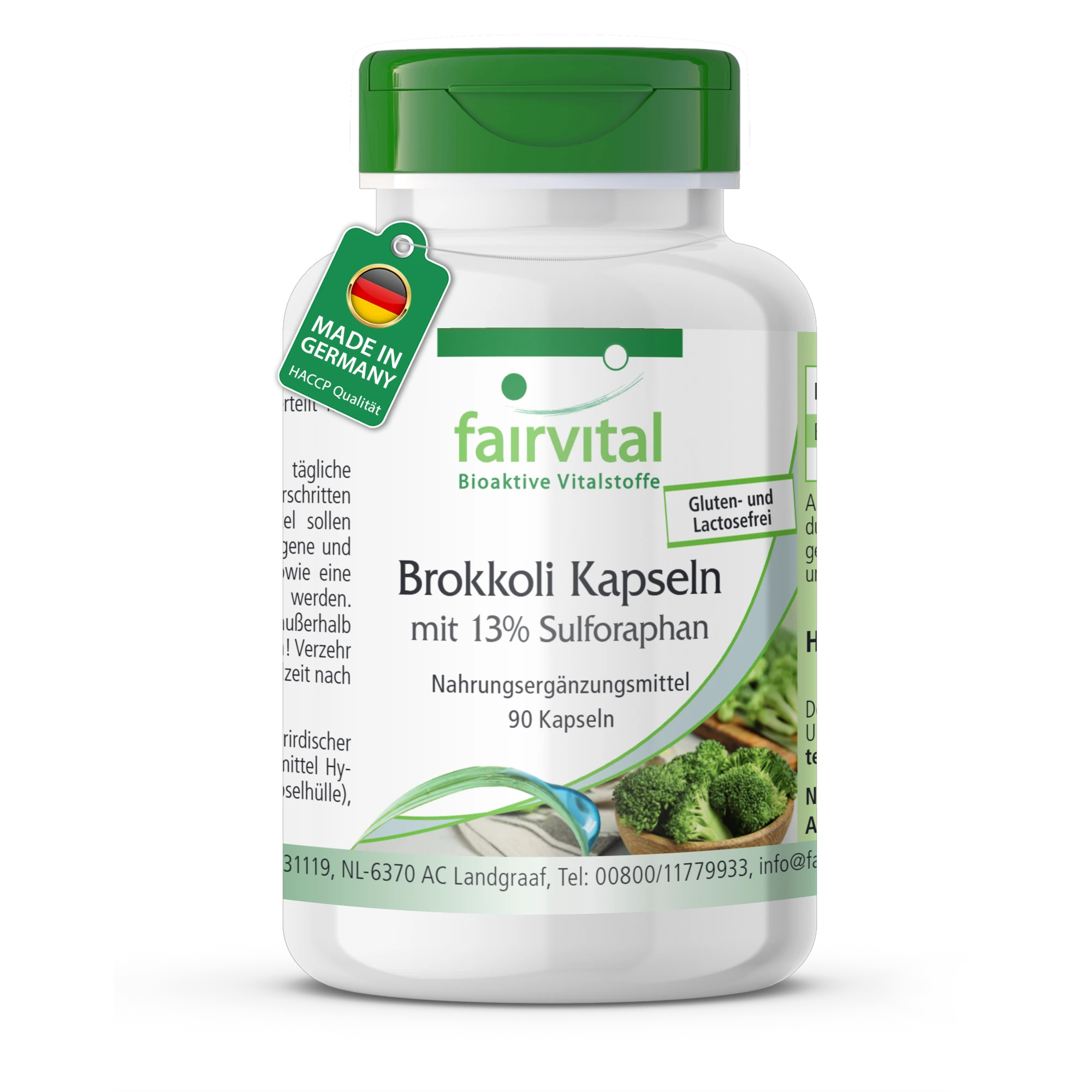 Brokkoli Kapseln mit 13% Sulforaphan