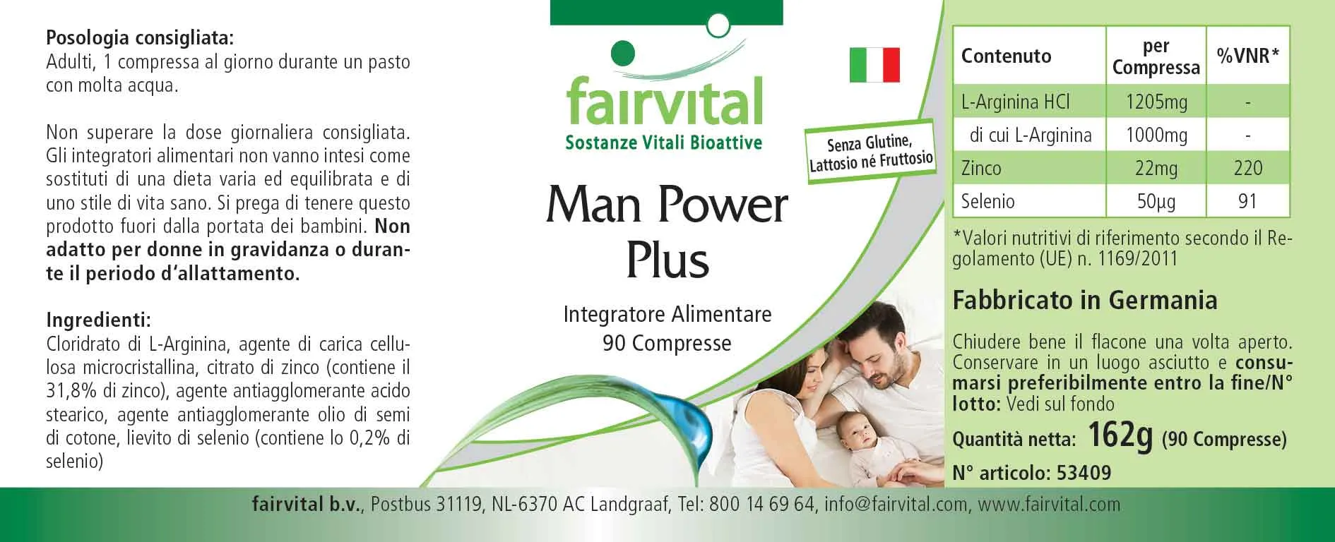 Man Power Plus - 90 Compresse 